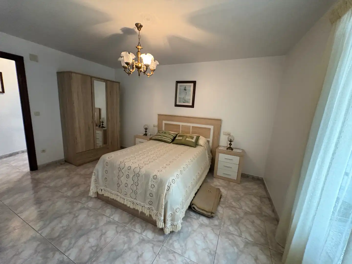 Bedroom of Houses for sale in Narón  with Private garden, Storage room and Furnished