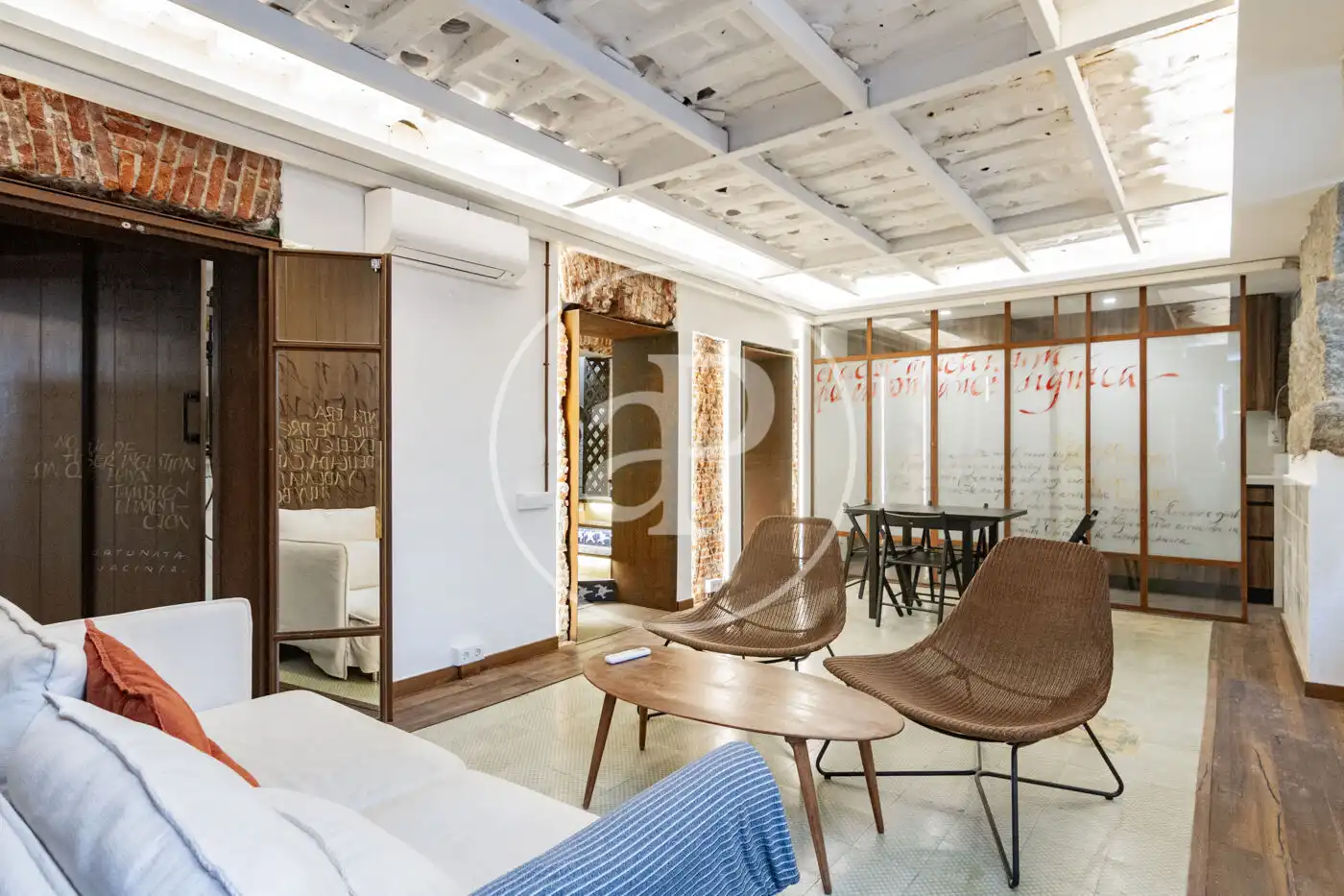 Living room of Flat for sale in Madrid  with Heating and Furnished
