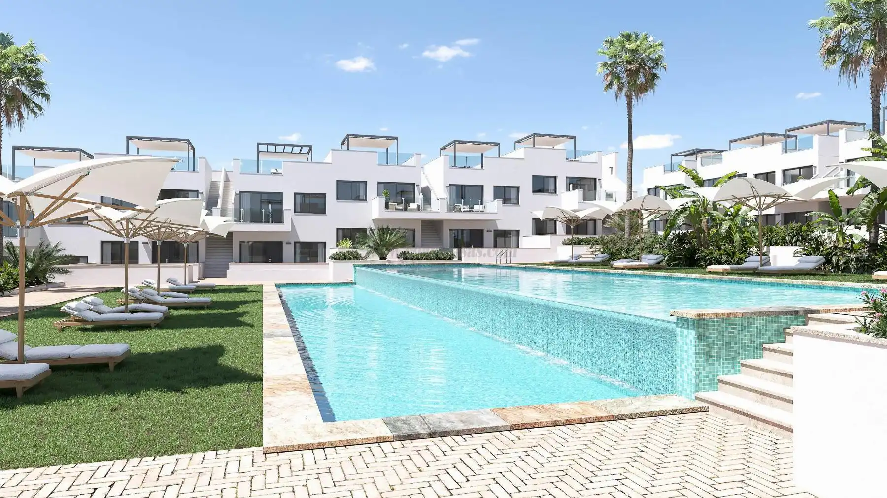Apartamento con piscina en venta en Los Balcones - Los Altos, imagen 3