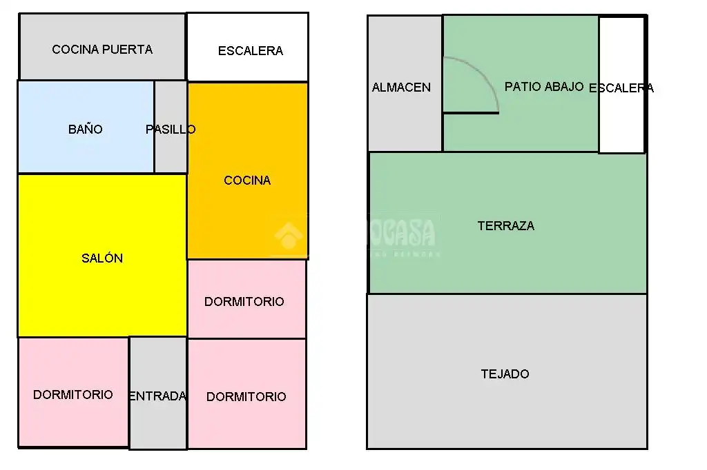Jardín de Casa adosada en venta en Linares con Aire acondicionado y Calefacción