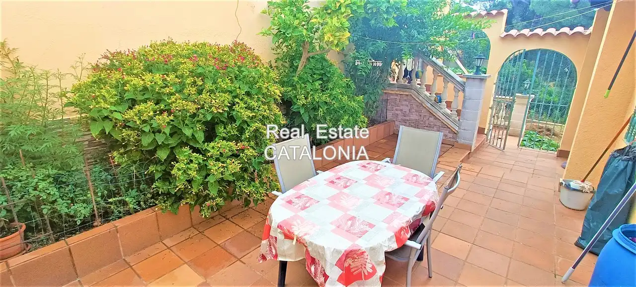 Vista exterior de Casa o chalet en venta en Lloret de Mar con Aire acondicionado, Calefacción y Jardín privado
