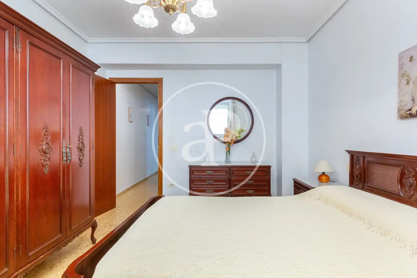 Habitación de Piso de alquiler en Sagunto / Sagunt con Calefacción, Terraza y Amueblado