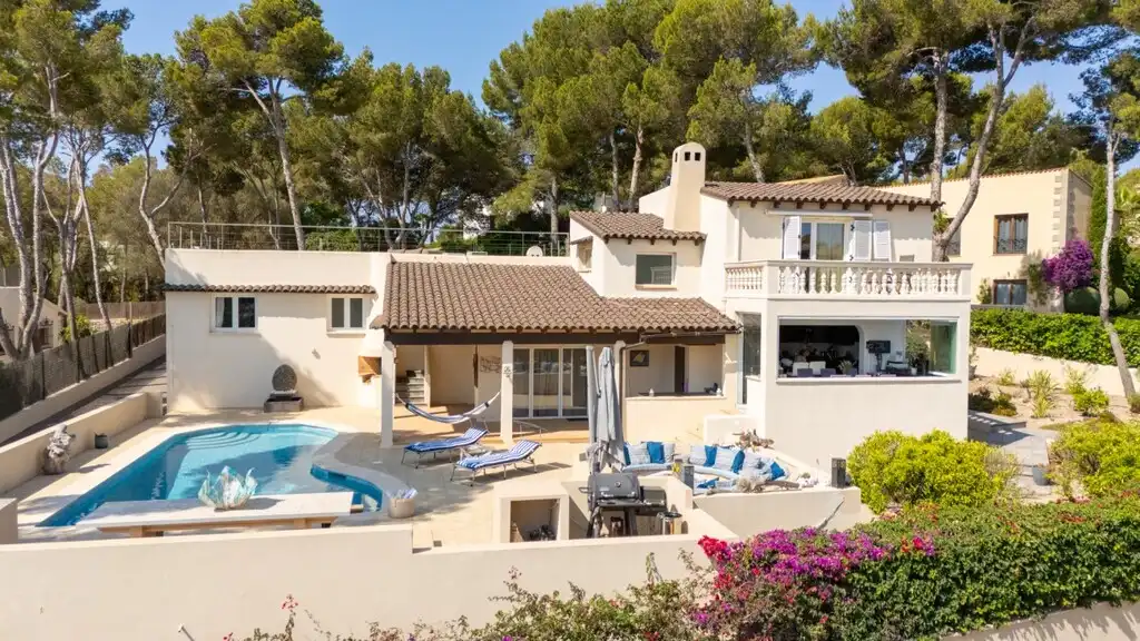 Exterior view of Houses for sale in Calvià  with Air Conditioner, Private garden and Terrace