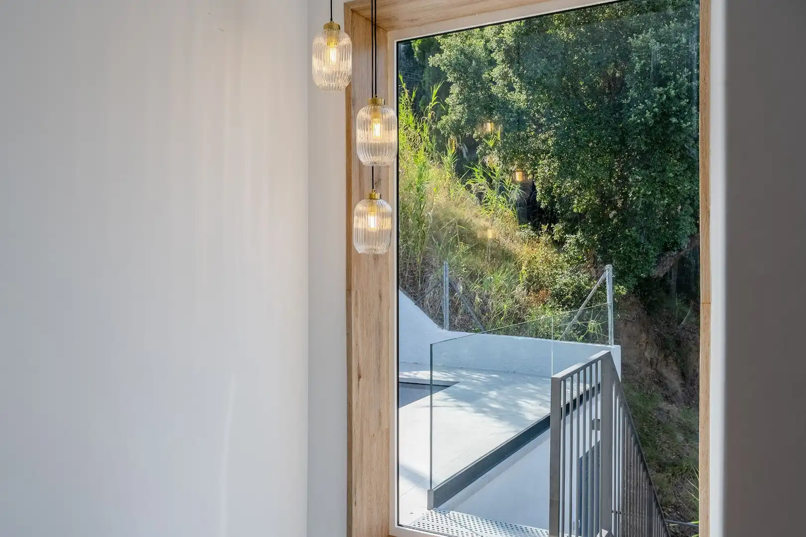 Terrassa de Casa o xalet en venda en Sant Cebrià de Vallalta amb Aire condicionat, Calefacció i Jardí privat