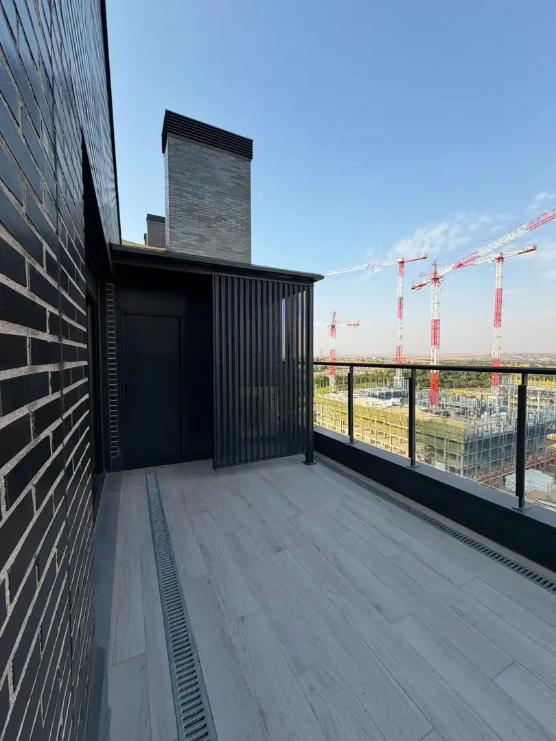 Terrace of Flat for rent in Madrid  with Heating, Terrace and Storage room