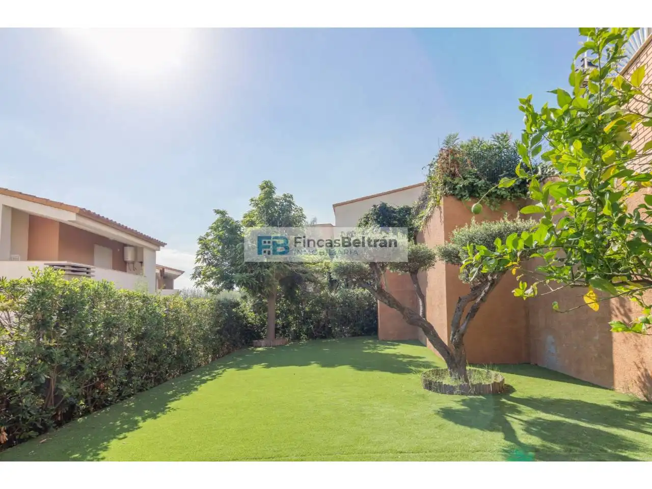 Garten von Einfamilien-Reihenhaus zum Verkauf in Peñíscola / Peníscola mit Klimaanlage, Privatgarten und Terrasse