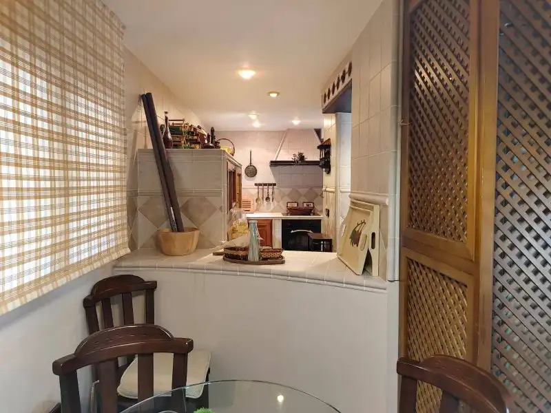Cocina de Casa o chalet en venta en Bustarviejo con Calefacción, Parquet y Terraza