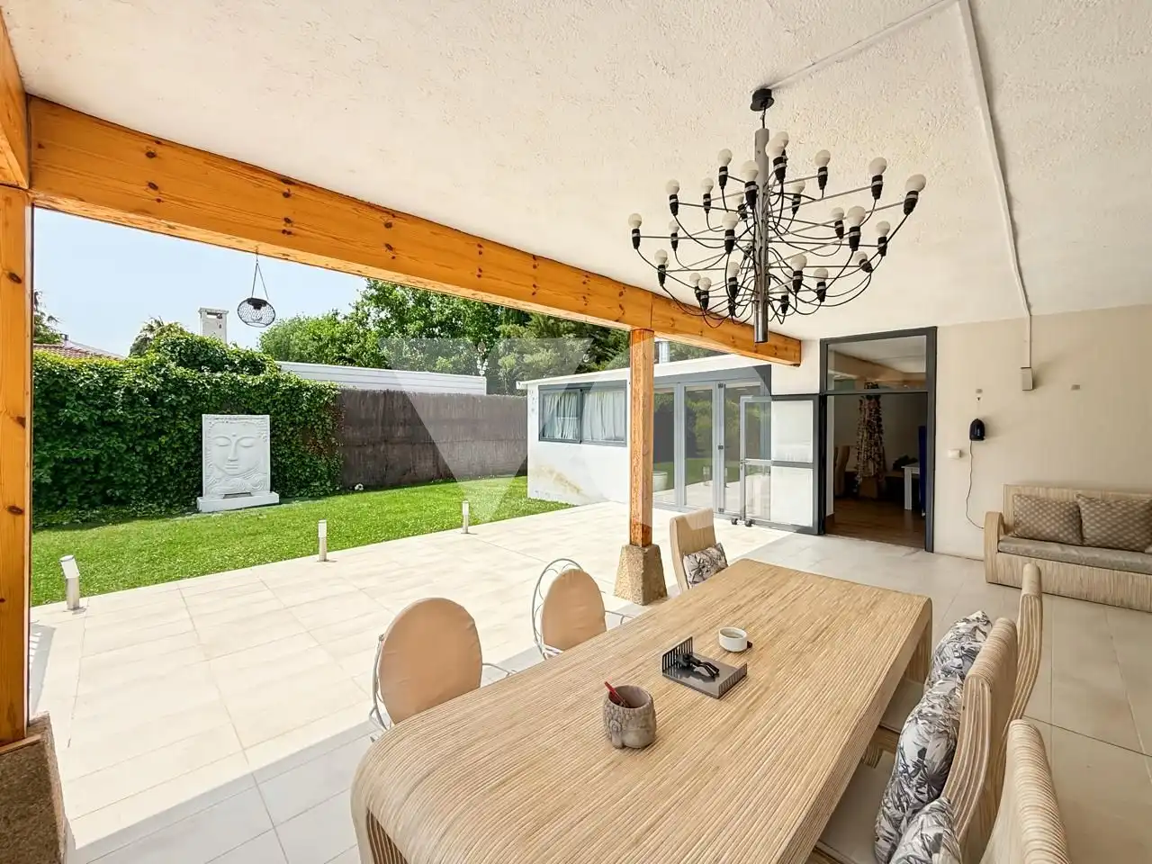 Terraza de Casa o chalet en venta en Villanueva de la Cañada con Aire acondicionado, Calefacción y Jardín privado