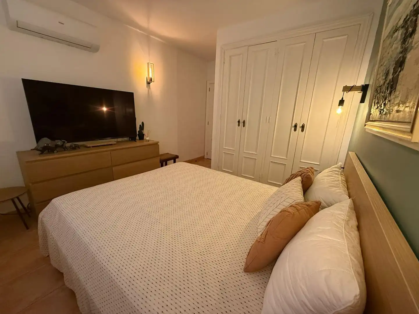 Bedroom of Houses for rent in Manacor  with Air Conditioner, Private garden and Terrace