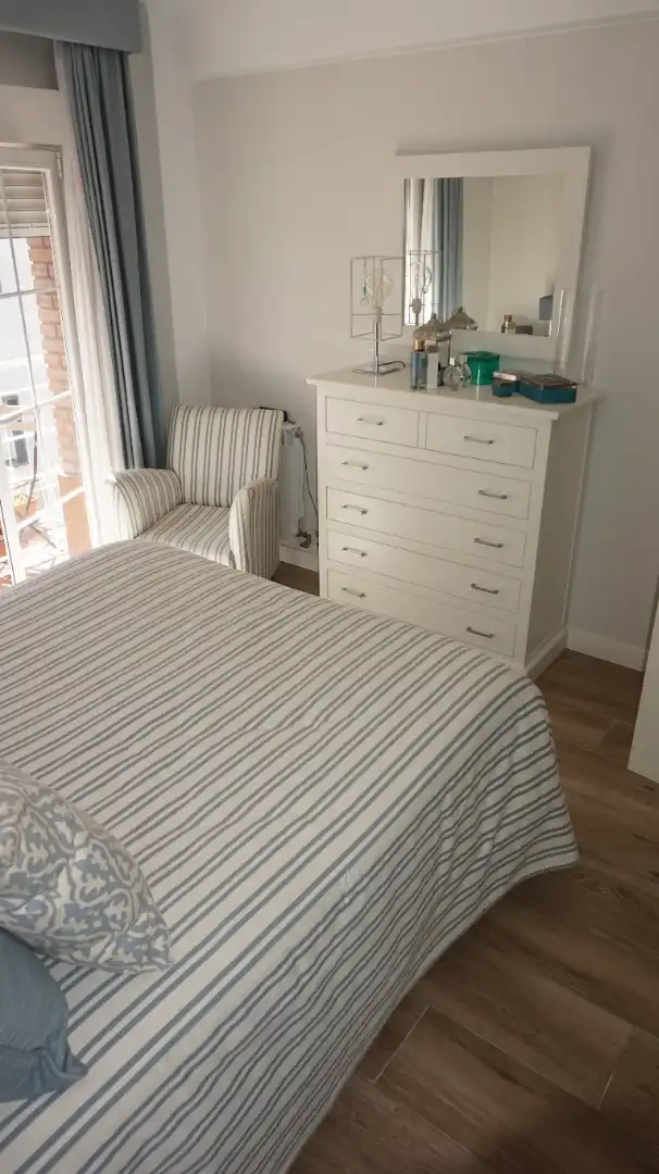 Schlafzimmer von Wohnung zum Verkauf in Madrid mit Klimaanlage, Heizung und Terrasse