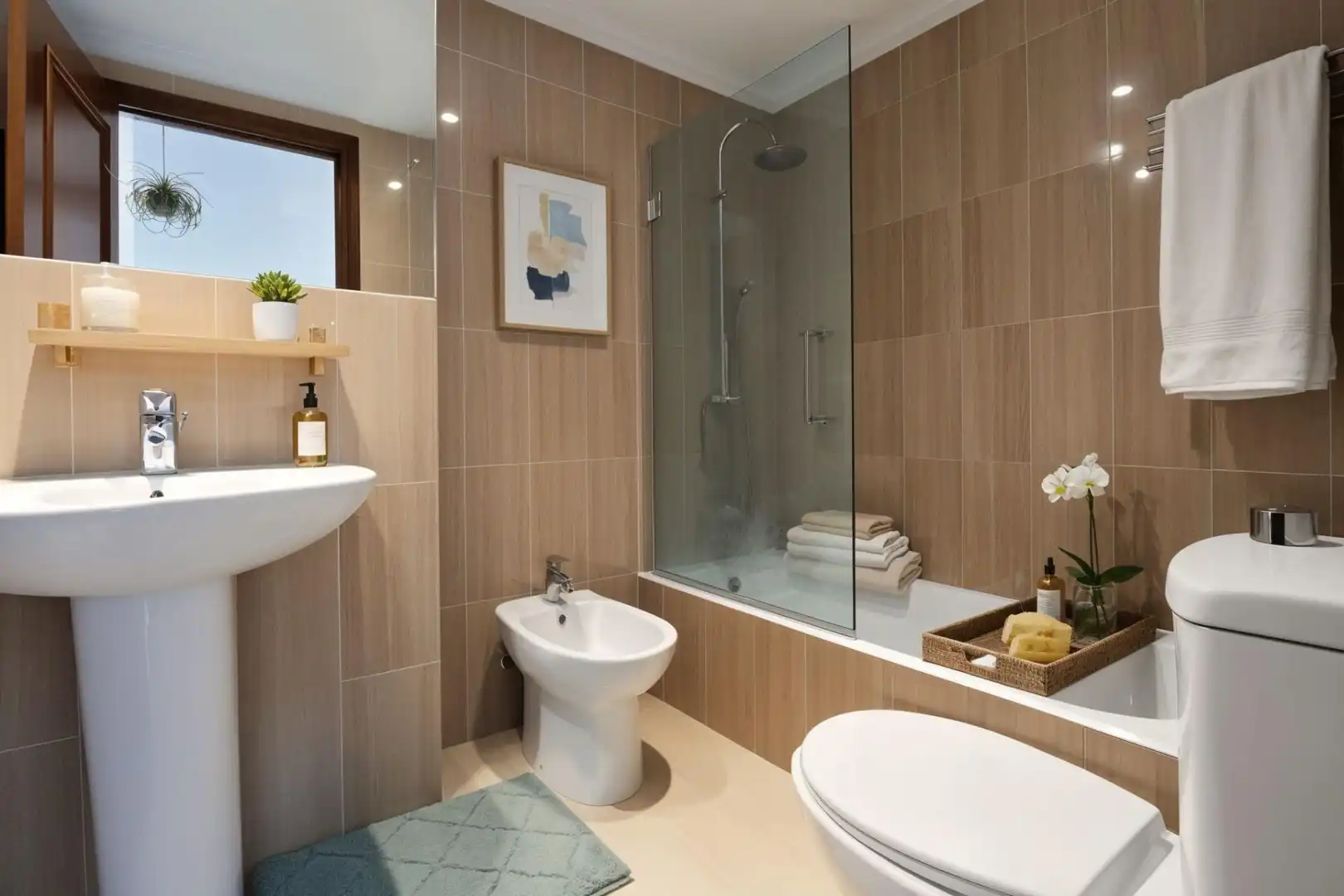 Baño de Piso en venta en  Palma de Mallorca con Aire acondicionado, Calefacción y Balcón