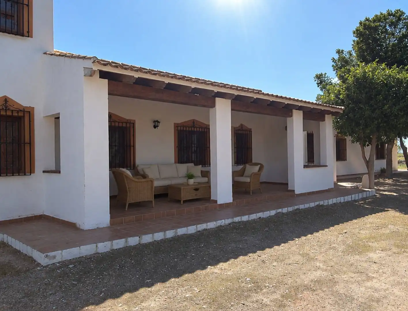 Terrassa de Finca rústica en venda en Cartagena amb Calefacció, Jardí privat i Terrassa