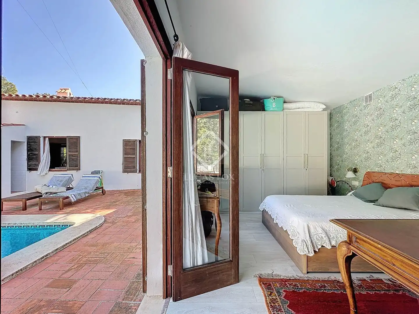 Schlafzimmer von Country house zum Verkauf in Es Mercadal mit Heizung, Privatgarten und Terrasse