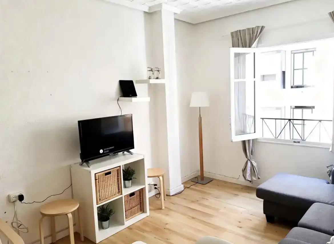 Living room of Flat for rent in Badalona