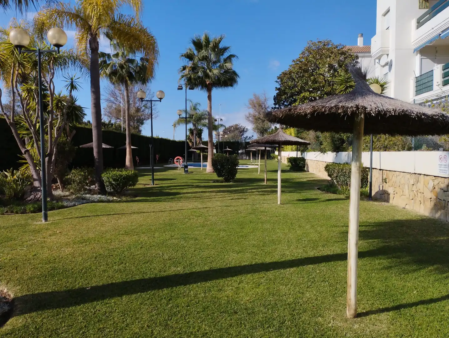 Jardí de Apartament de lloguer en Marbella amb Aire condicionat, Calefacció i Terrassa