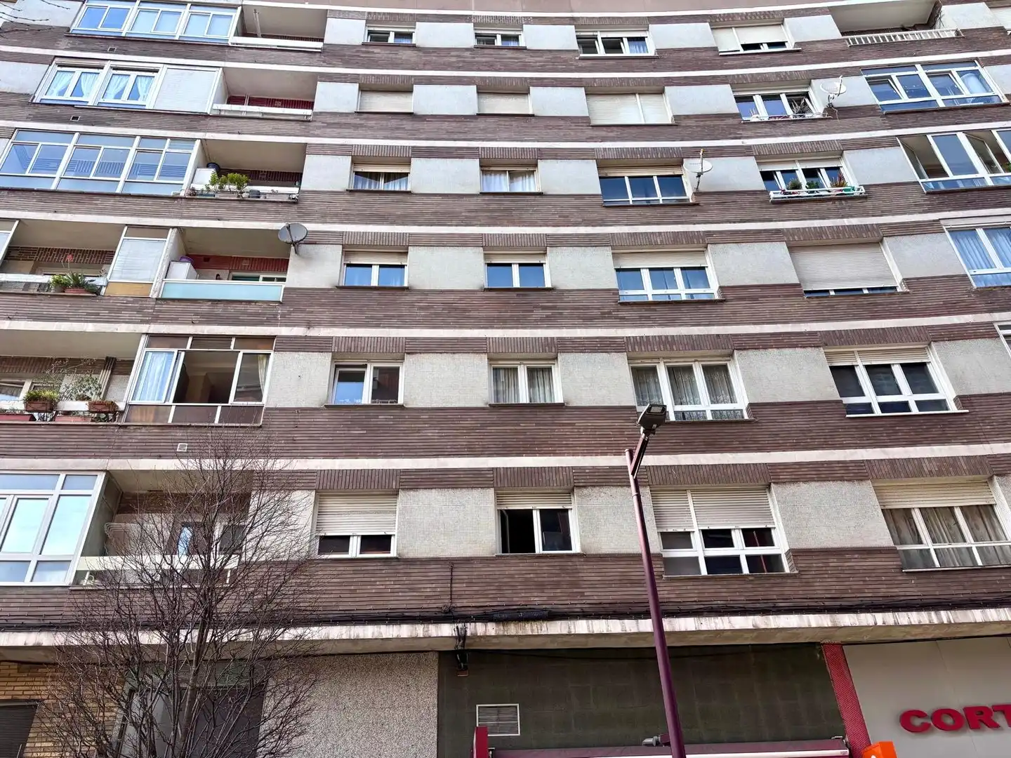 Vista exterior de Piso en venta en Gijón  con Calefacción, Parquet y Amueblado