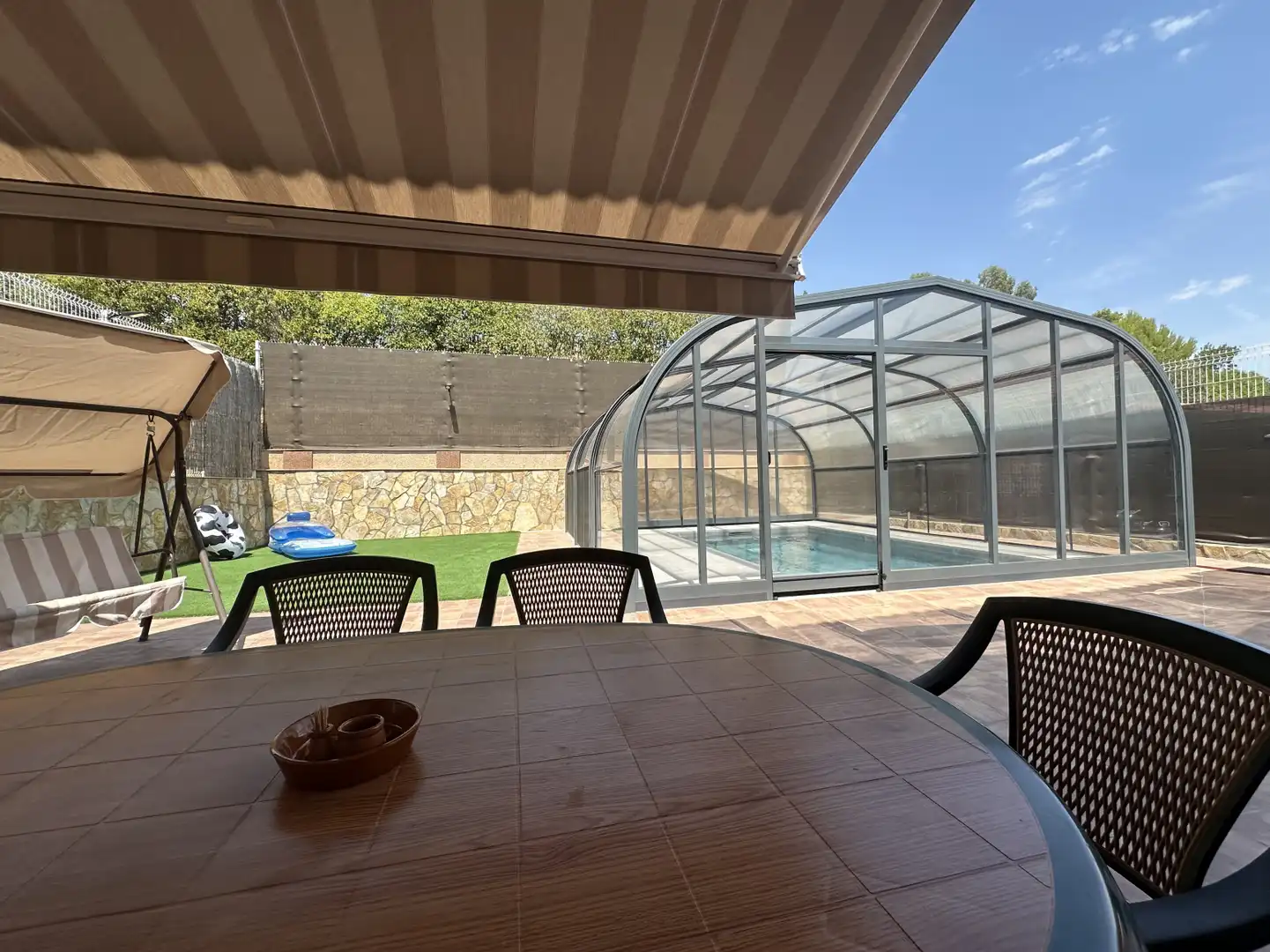 Terraza de Casa o chalet en venta en Almonacid de la Sierra con Aire acondicionado, Calefacción y Terraza