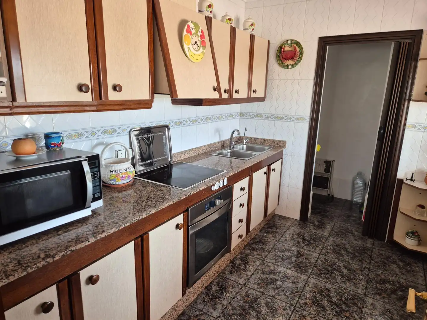 Cocina de Casa o chalet en venta en Aspe con Aire acondicionado, Calefacción y Jardín privado