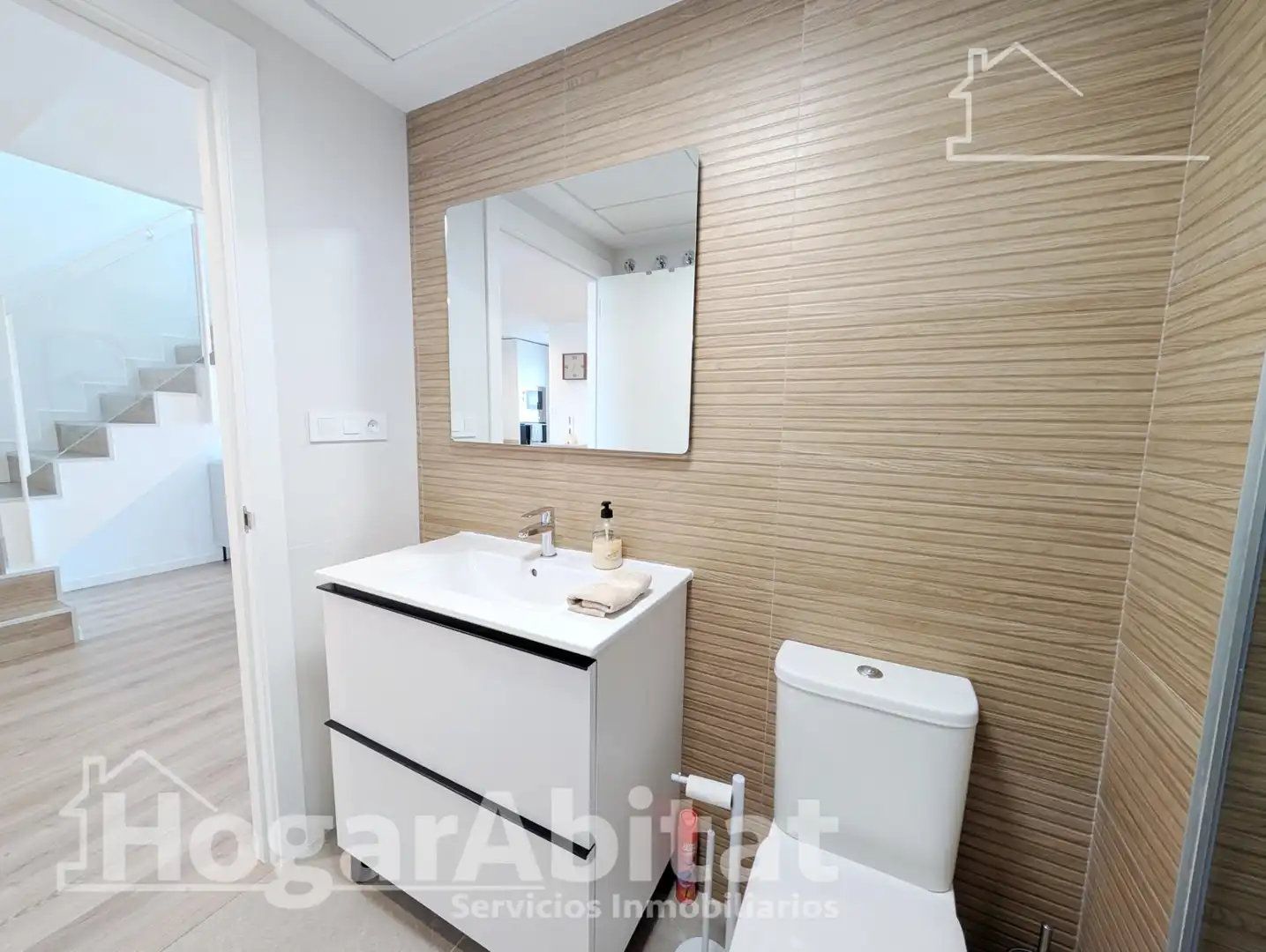 Baño de Ático en venta en Santa Pola con Aire acondicionado, Parquet y Terraza