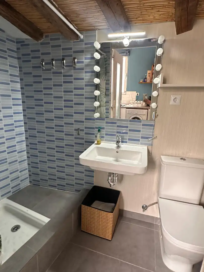 Baño de Piso de alquiler en Madrid con Aire acondicionado, Calefacción y Amueblado