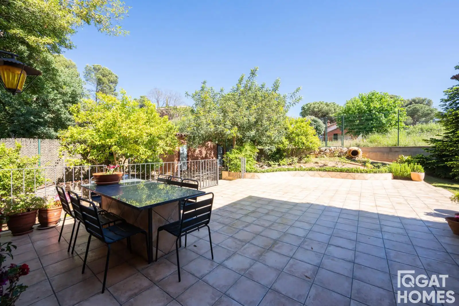 Terraza de Casa o chalet de alquiler en Sant Cugat del Vallès con Aire acondicionado, Calefacción y Jardín privado
