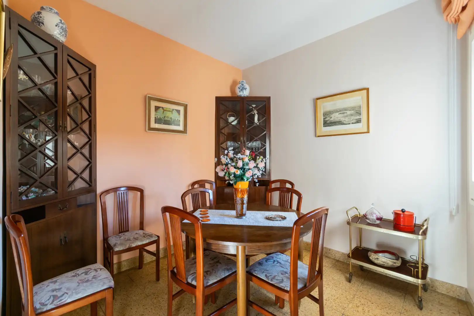 Dining room of Flat for sale in Barcelona  with Heating, Terrace and Balcony