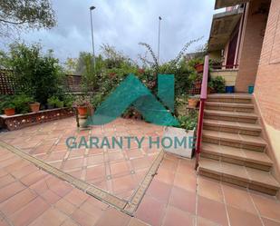 Exterior view of Single-family semi-detached for sale in Cáceres Capital  with Air Conditioner and Terrace