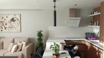 Living room of Flat for sale in  Madrid Capital  with Air Conditioner, Heating and Furnished