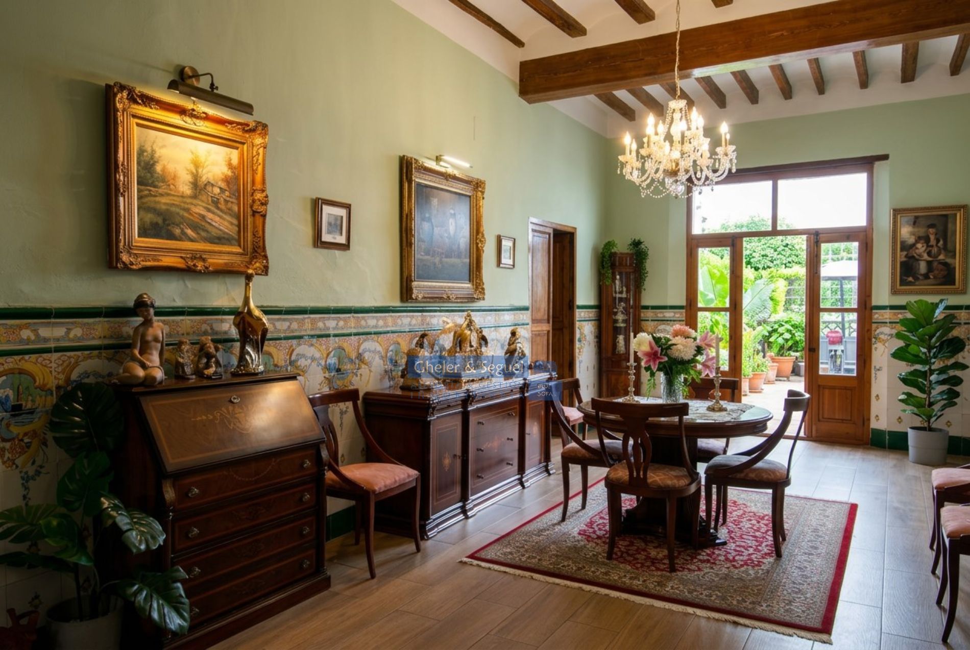 Comedor de Casa o chalet en venta en Algímia de Alfara con Terraza y Balcón