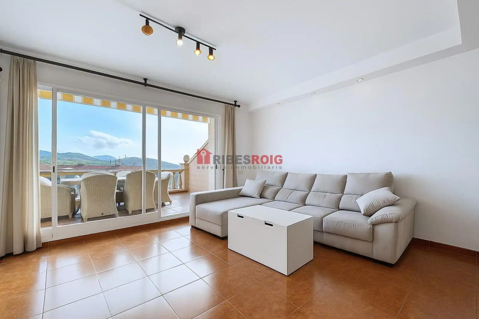 Living room of Detached homes for sale in Sant Pere de Ribes  with Air Conditioner, Heating and Private garden