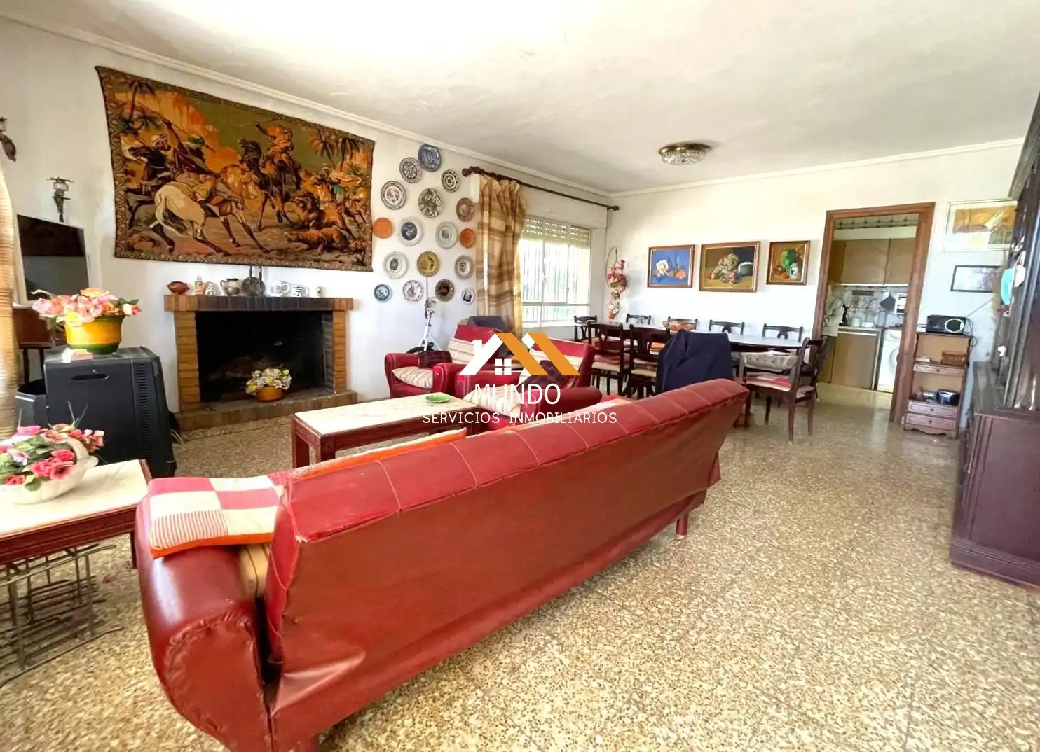 Sala de estar de Casa o chalet en venta en Olocau con Aire acondicionado, Jardín privado y Terraza
