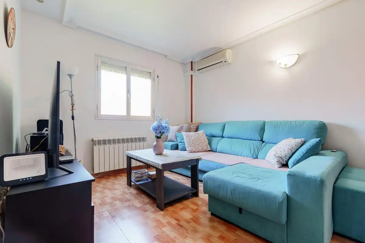 Wohnzimmer von Wohnung zum Verkauf in Leganés mit Klimaanlage, Heizung und Terrasse