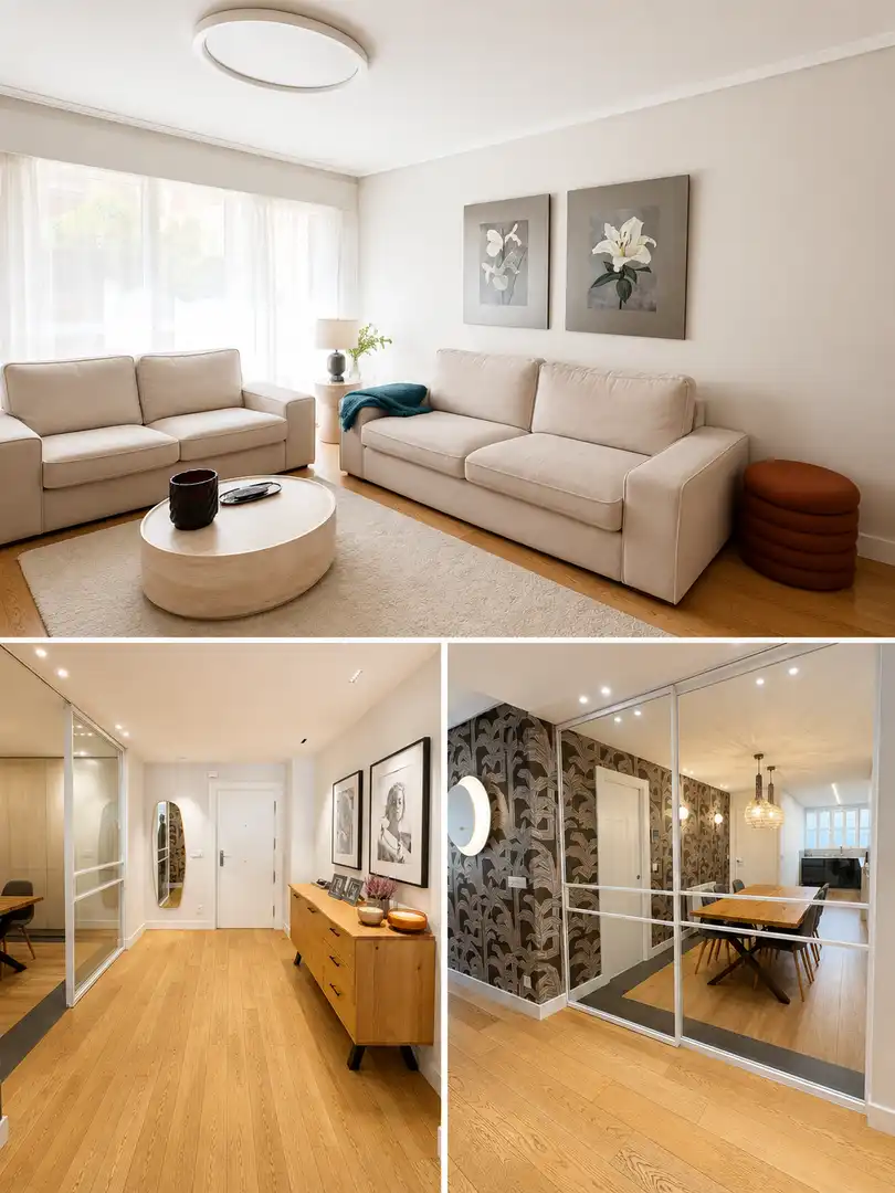 Living room of Flat for sale in Neguri 
