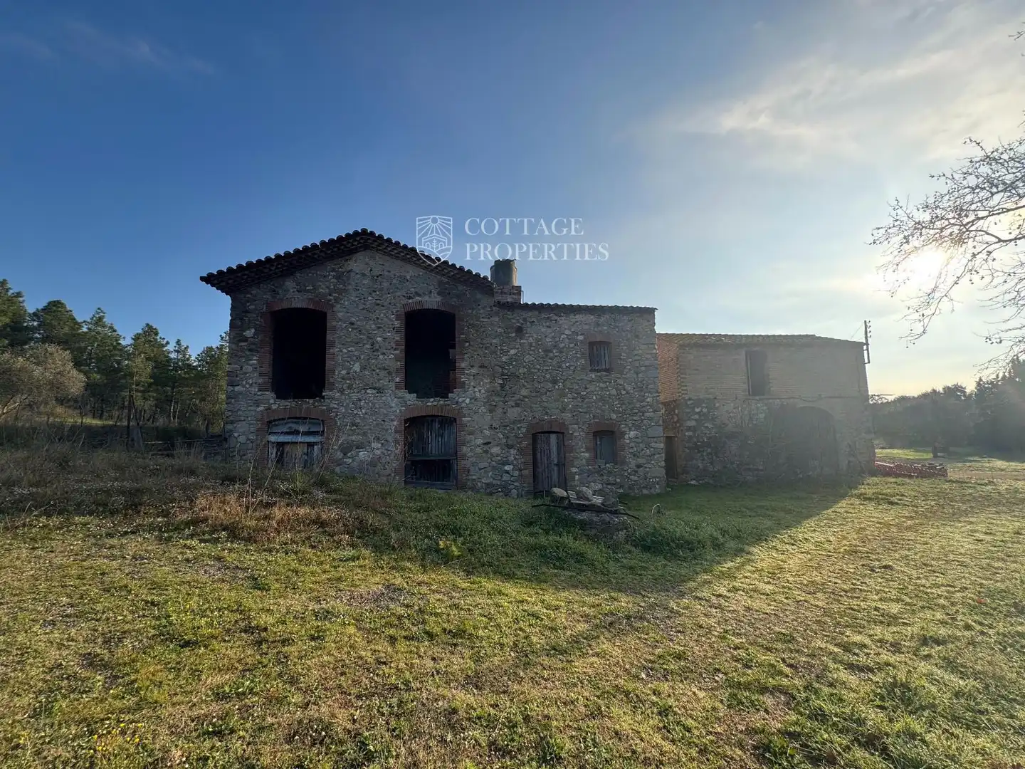 Vista exterior de Finca rústica en venta en Darnius