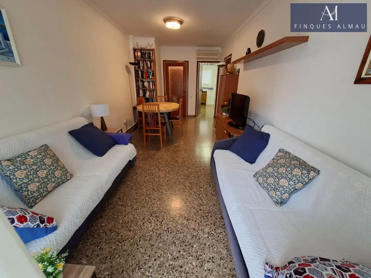 Living room of Flat for sale in Sant Pere de Ribes  with Terrace, Storage room and Furnished