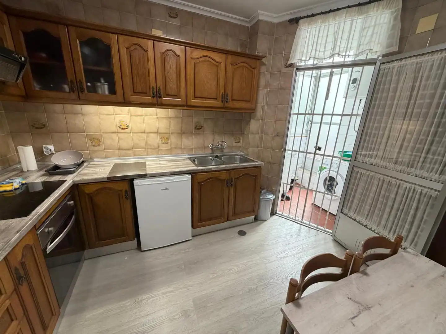 Kitchen of Flat for rent in Jaén  with Air Conditioner, Terrace and Furnished