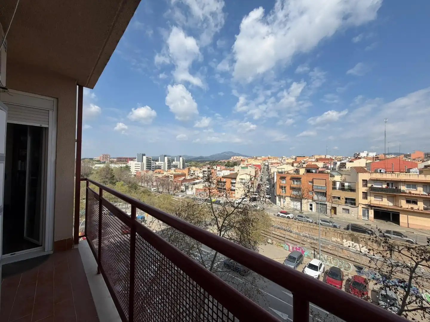 Exterior view of Flat for sale in Sabadell  with Air Conditioner, Heating and Terrace