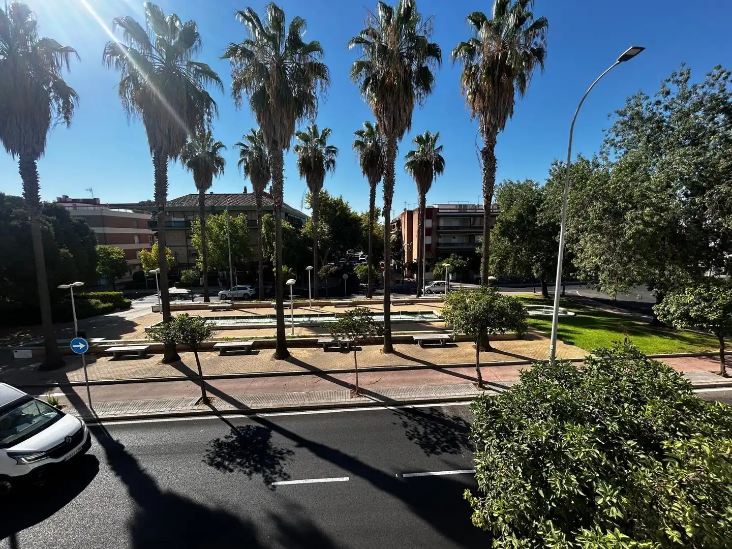 Vista exterior de Piso de alquiler en Córdoba con Aire acondicionado, Jardín privado y Piscina comunitaria