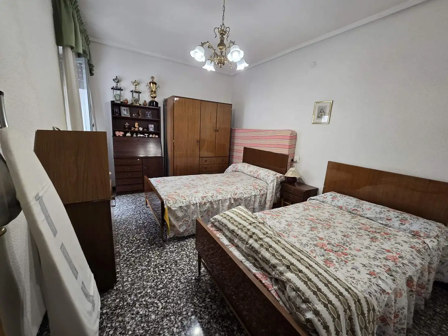 Bedroom of Flat for sale in Elche / Elx  with Air Conditioner and Balcony
