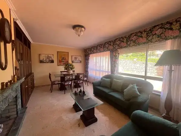 Sala de estar de Casa o chalet en venta en A Guarda   con Calefacción, Jardín privado y Terraza
