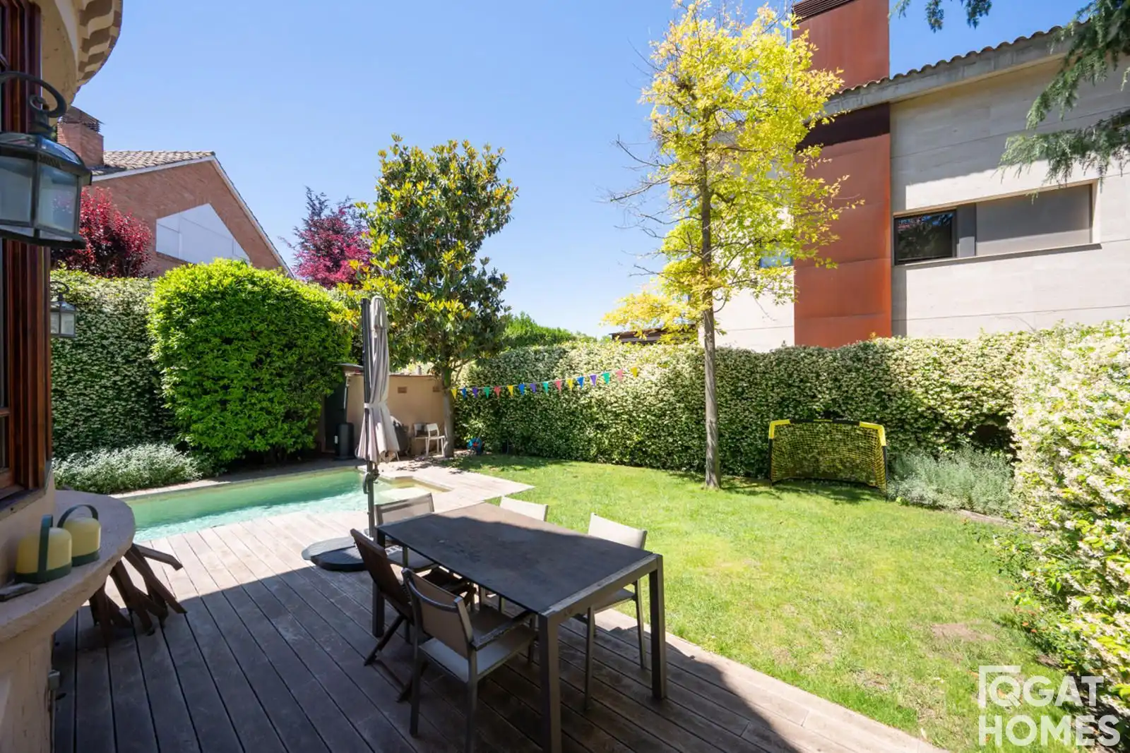 Terrace of Detached homes for sale in Sant Cugat del Vallès  with Air Conditioner, Heating and Terrace