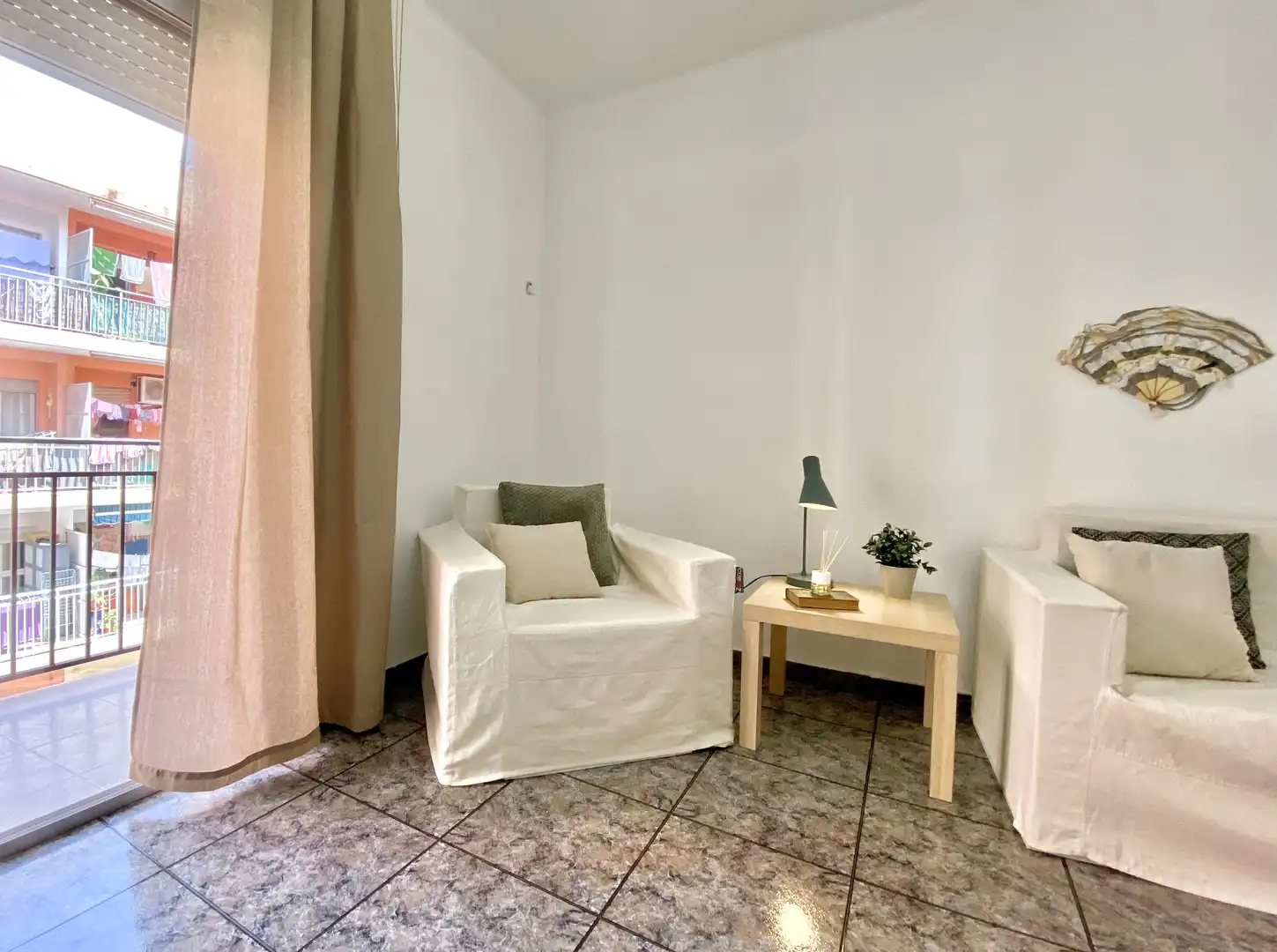 Living room of Flat for sale in Massamagrell  with Air Conditioner and Balcony