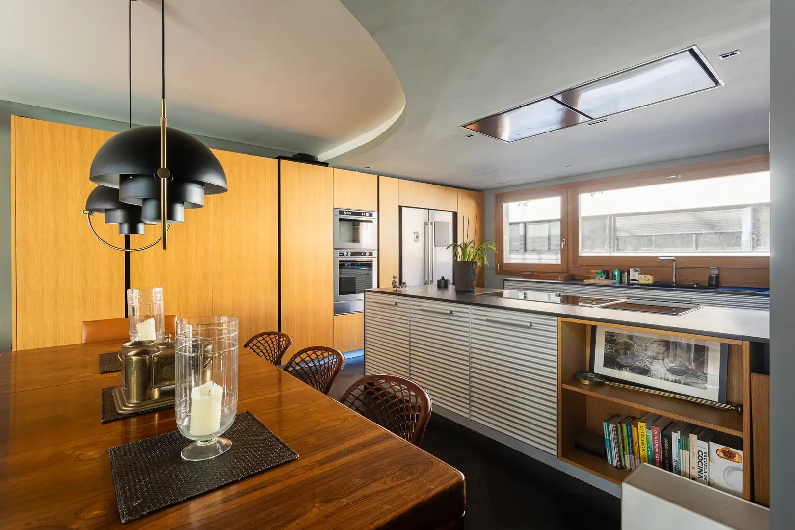 Cocina de Casa o chalet en venta en Barcelona con Aire acondicionado, Calefacción y Parquet