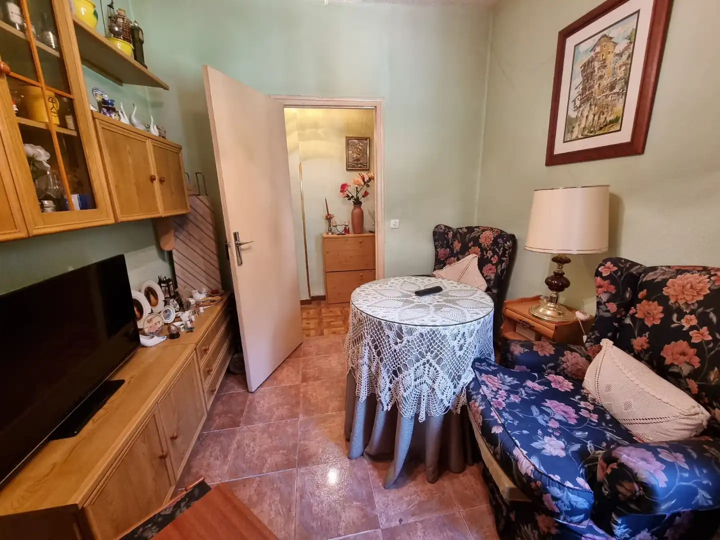 Sala d'estar de Pis en venda en Madrid amb Calefacció