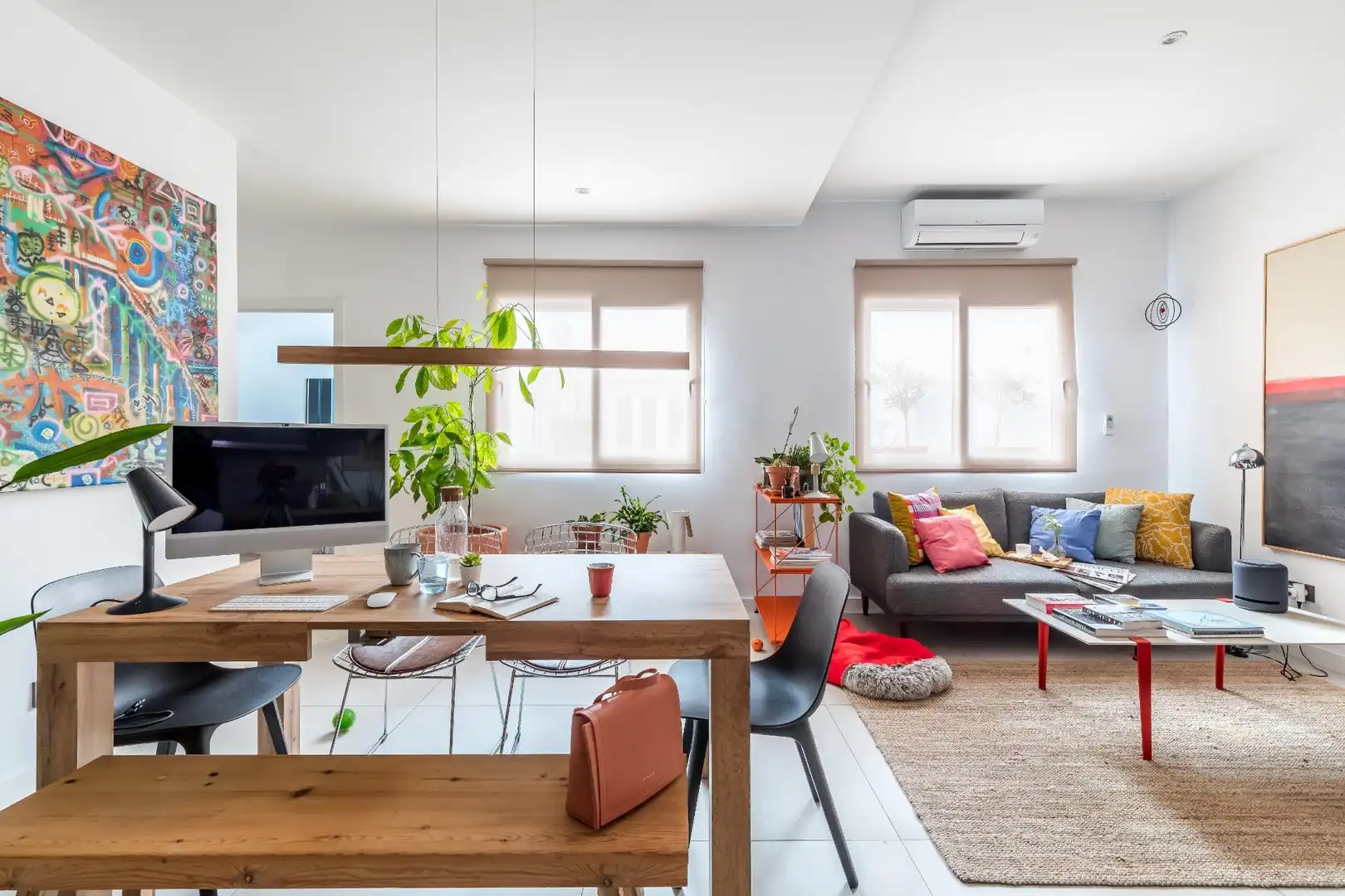 Sala de estar de Piso en venta en Madrid con Aire acondicionado, Calefacción y Amueblado