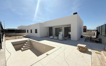 Exterior view of House or chalet for sale in Molina de Segura  with Private garden, Storage room and Swimming Pool