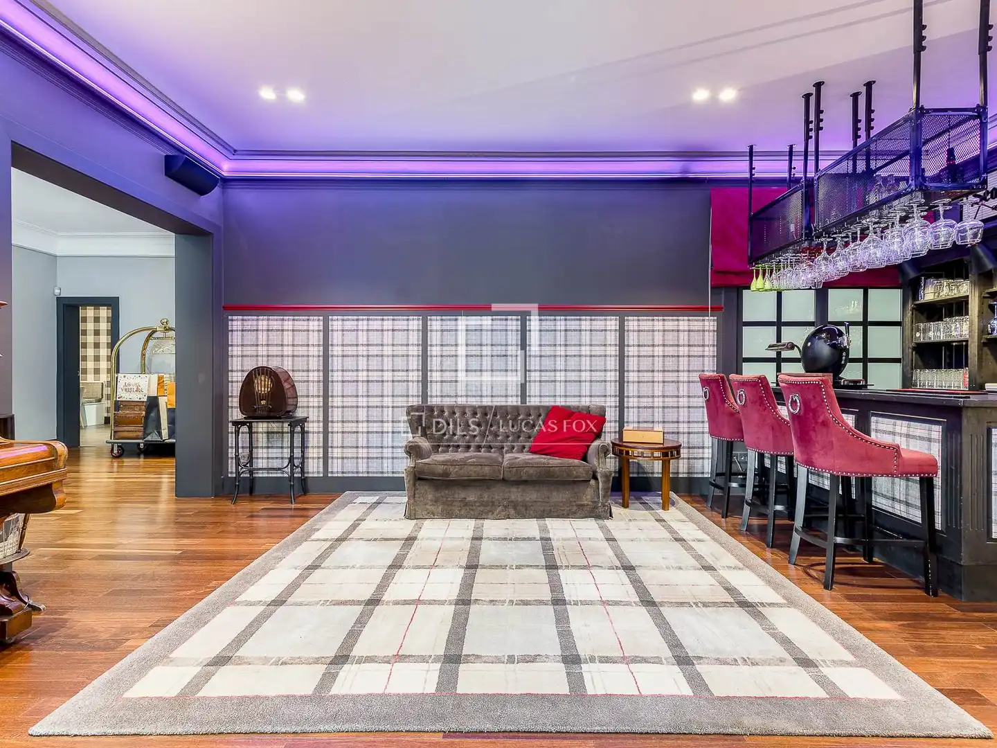 Sala de estar de Piso en venta en Barcelona con Aire acondicionado, Calefacción y Parquet