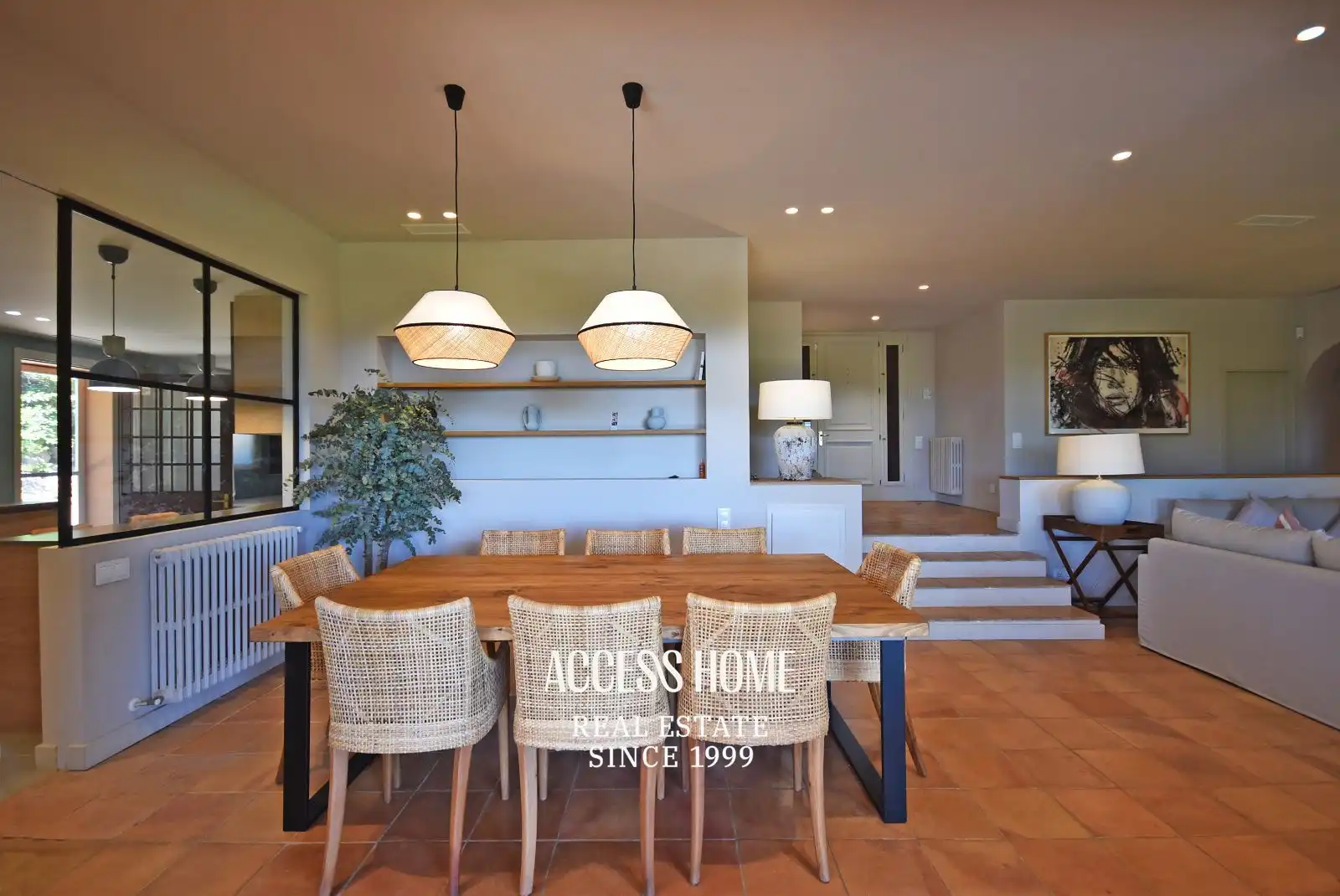 Dining room of Houses for rent in Sant Vicenç de Montalt  with Air Conditioner, Heating and Swimming Pool