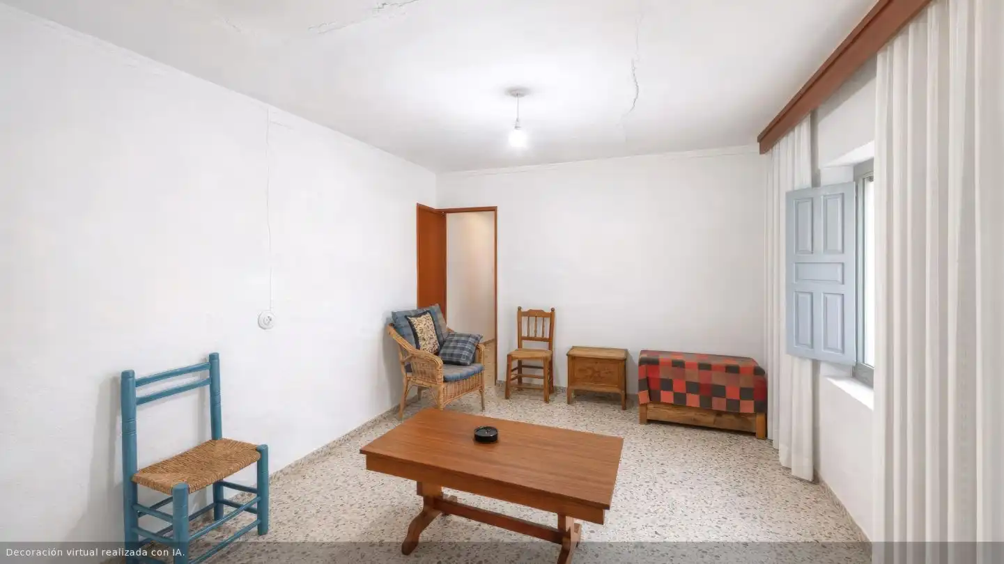 Sala de estar de Casa o chalet en venta en San Pablo de los Montes con Calefacción y Trastero