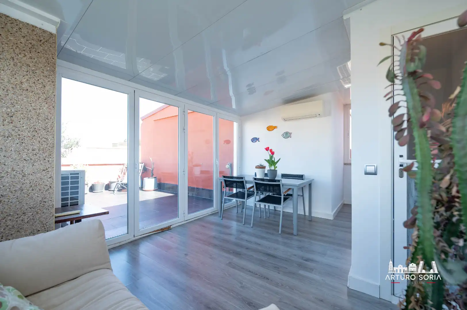 Terraza de Ático en venta en Madrid con Aire acondicionado, Terraza y Trastero